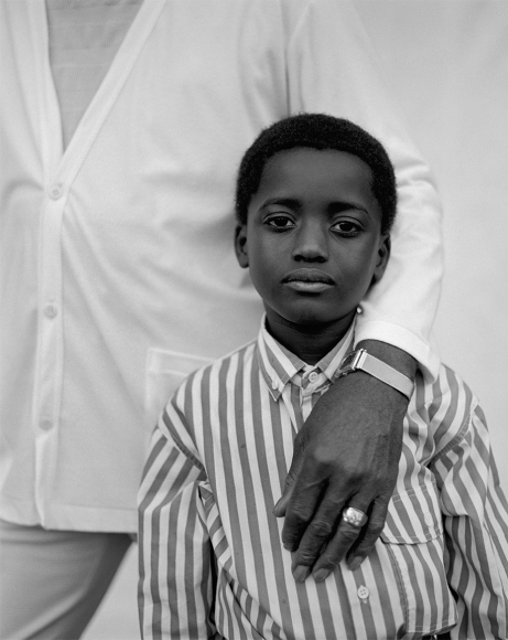 Kurt Markus, Boy in Striped Shirt, Vicksburg, Mississippi, 1988