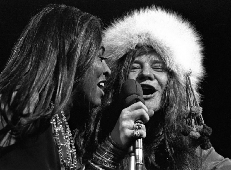 Harry Benson, Tina Turner and Janis Joplin, New York, 1969
