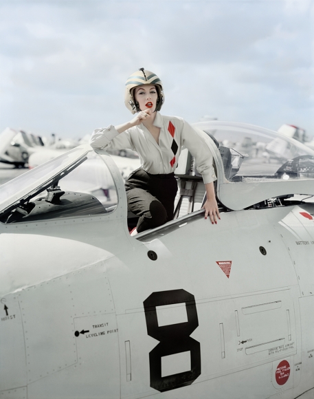 William Helburn, Dovima Jet PIlot, Westhampton, New York, circa 1955