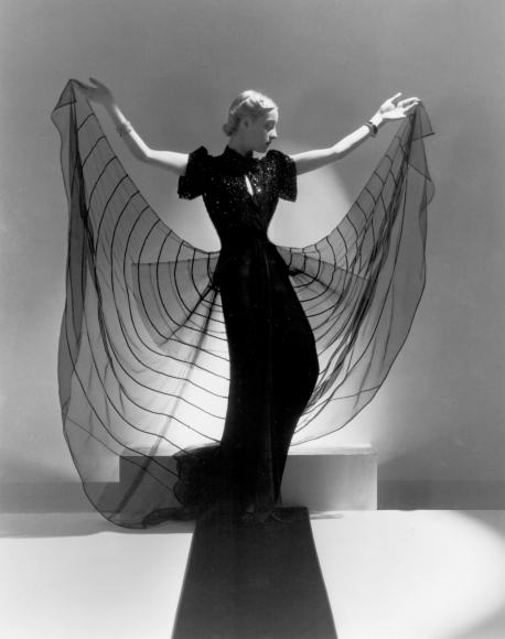 Horst, Helen Bennett in Spider Dress, New York, 1939