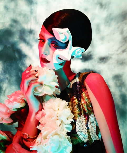 Ben Hassett, After “Jacqueline with Flowers, 1954”, Harper's Bazaar, 2018
