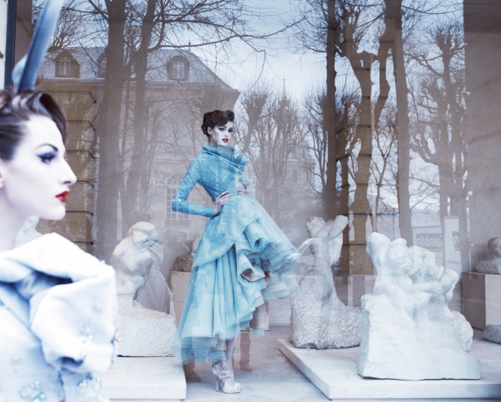 Patrick Demarchelier, Christian Dior Haute Couture (Spring/Summer 2011), Musee Rodin, Paris, 2011