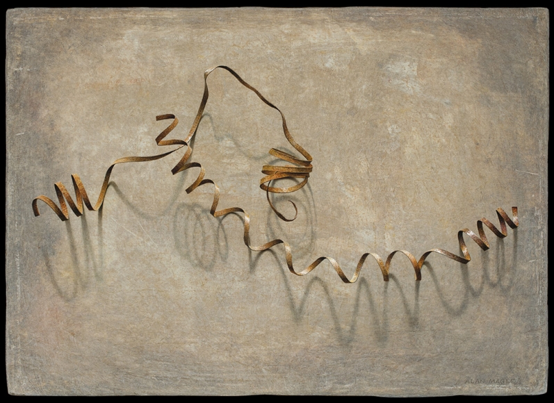 alan magee, Sight and Sound, 2016, acrylic on panel, 16 x 22 inches