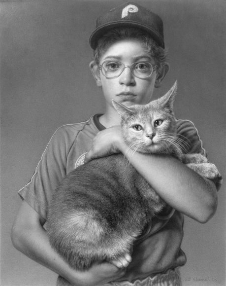 Bill Vuksanovich, Moonie, 1992-2005, pencil on paper, 29 x 23 inches