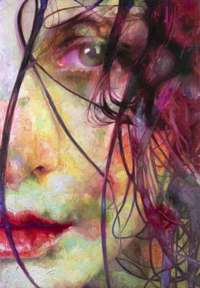 Alyssa Monks Bloom, 2019, oil on linen, 68 x 47 inches