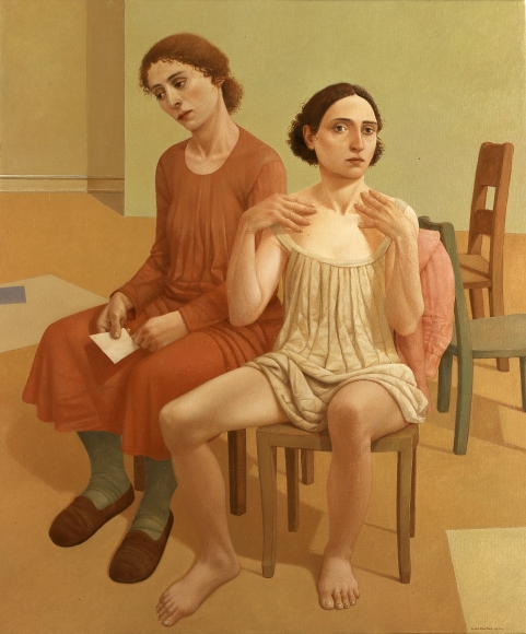 Alan Feltus, Mute Sirens, 2004, oil on canvas, 47 1/4 x 39 1/4 inches