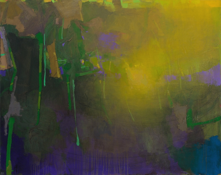 brian rutenberg, Twist, 2014, oil on linen, 46 x 58 inches