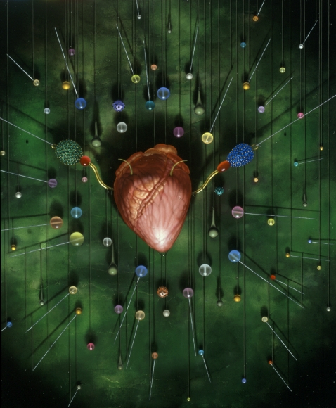 maria tomasula, The Doctrine of Affection, 2002, oil on panel, 24 x 20 inches