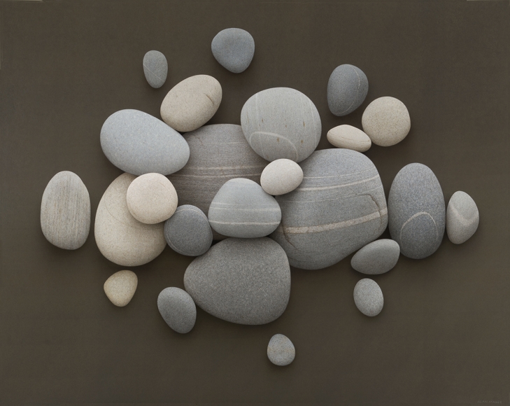 alan magee, Shoal (SOLD), 2015, acrylic on canvas, 64 x 80 inches