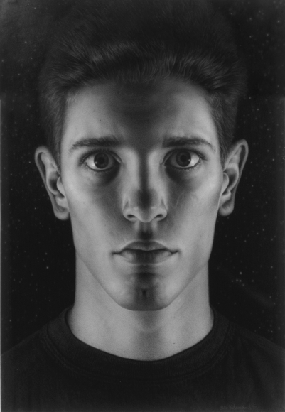 Bill Vuksanovich, Anxiety of Consciousness, 2001-06, pencil and colored pencil on paper, 43 1/2 x 30 inches