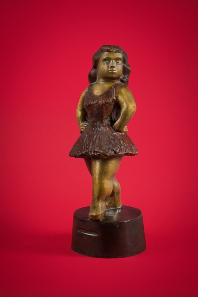 Chaim Gross, Ballet Girl, c. 1941, bronze, 21 x 7 3/4 x 8 1/4 inches