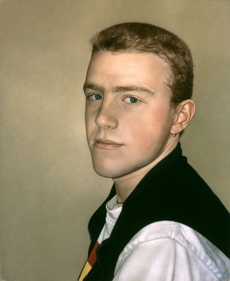 Jane Lund, Portrait of Nick, 1999, pastel on paper, 17 x 13 3/4 inches