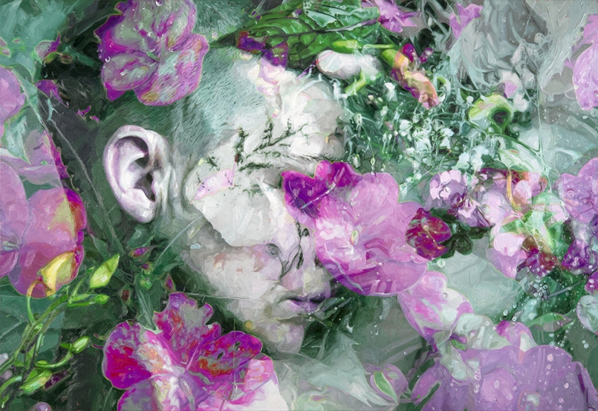 Alyssa Monks, Warrior, 2019, oil on linen, 62 x 90 inches