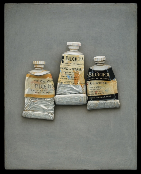 alan magee, The Winter Months, 2016, acrylic and oil on panel, 40 1/4 x 32 1/4 x 2 inches