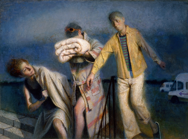paul fenniak, Excursion, 2013, oil on canvas, 22 x 30 inches