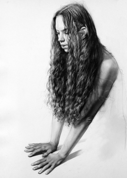 Steven Assael Segu, 2006, pencil on paper, 23 x 15 inches