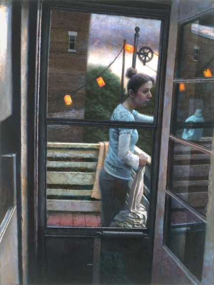 Paul Fenniak, Out of Reach, 2011, oil on canvas, 48 x 36 inches