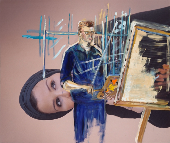 The Unknown Painter and the Muse He Will Never Meet Paintings on