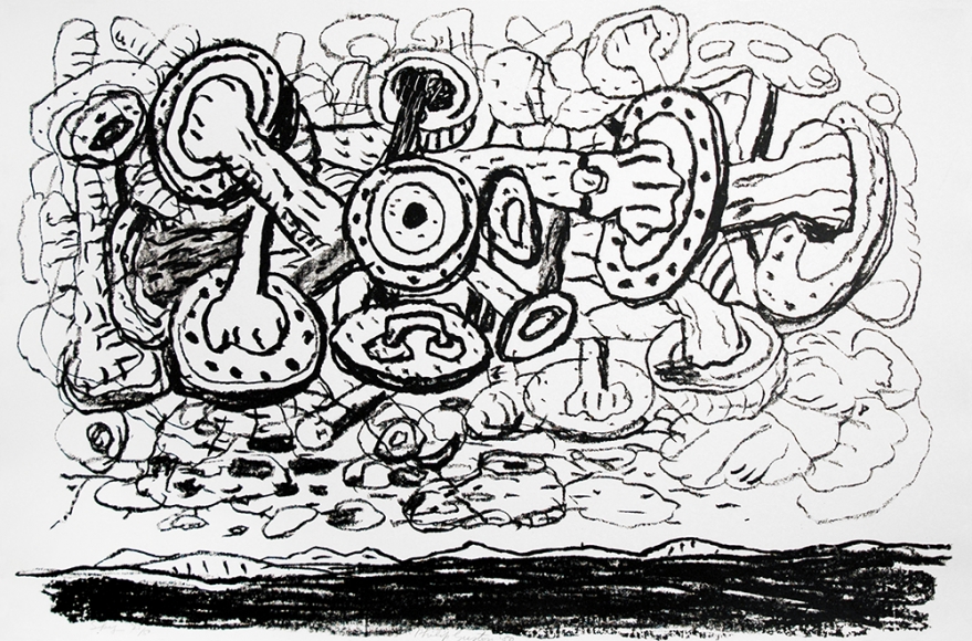 Sky, 1983 lithograph