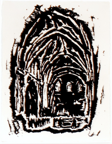 Inneres des Domes zu Munster, 1917 