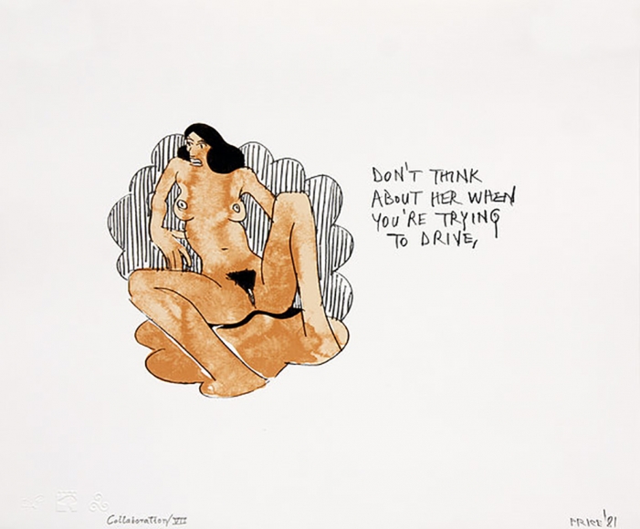 Untitled (Don't Think About Her), 1981