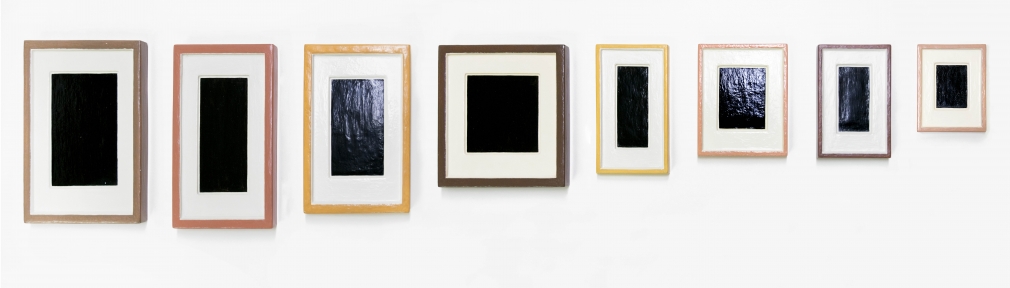 Surrogates, 1993 acrylic on cast Hydrocal, in eight parts 