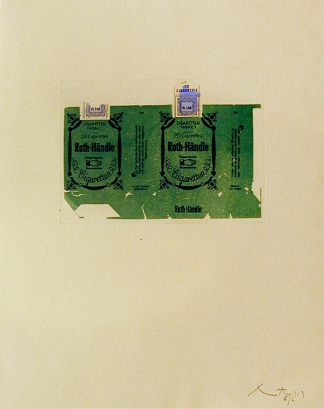 Roth-Handle II (Green), 1975