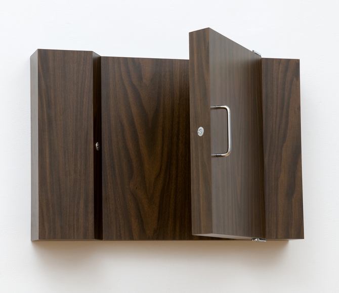 Door, 1987 formica on wood with hardware 