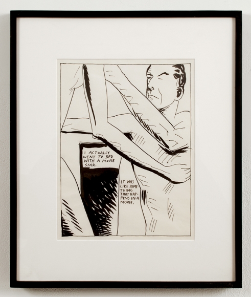 Untitled (I actually went to bed...), 1987 