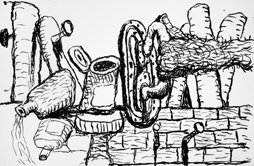 Remains, 1980 lithograph