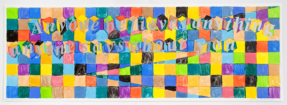 Untitled (Poetry Project Print), 1991