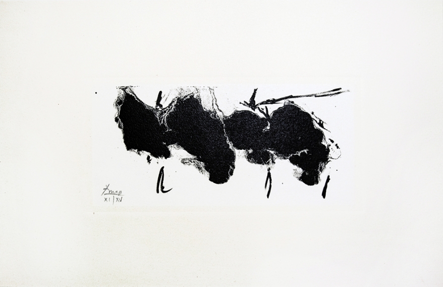 Automatism Elegy (State I White), 1979-80 