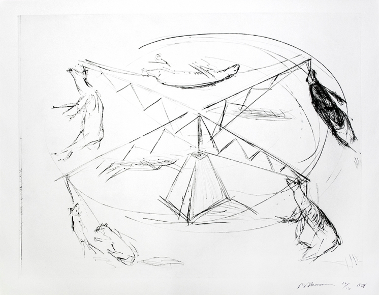 LARGE CAROUSEL, STATE I, 1988