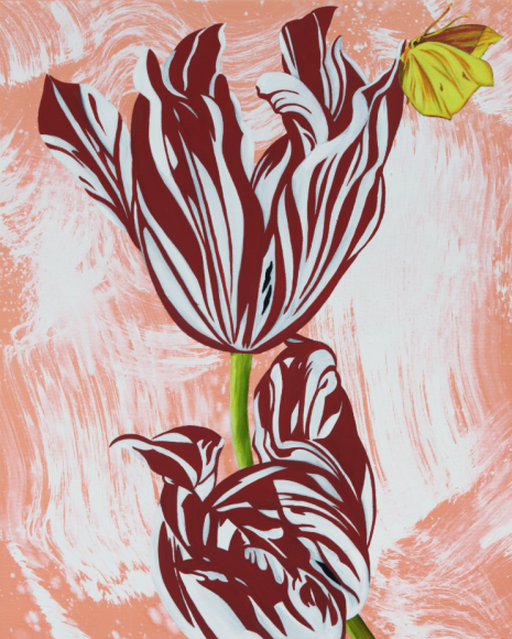 BRINTZ GALLERY, JOHN NEWSOM, Forever and a Day, 2019, Oil on canvas, 30 by 24 inches, Flora, 'Meadow Paintings' Series, Unique Art