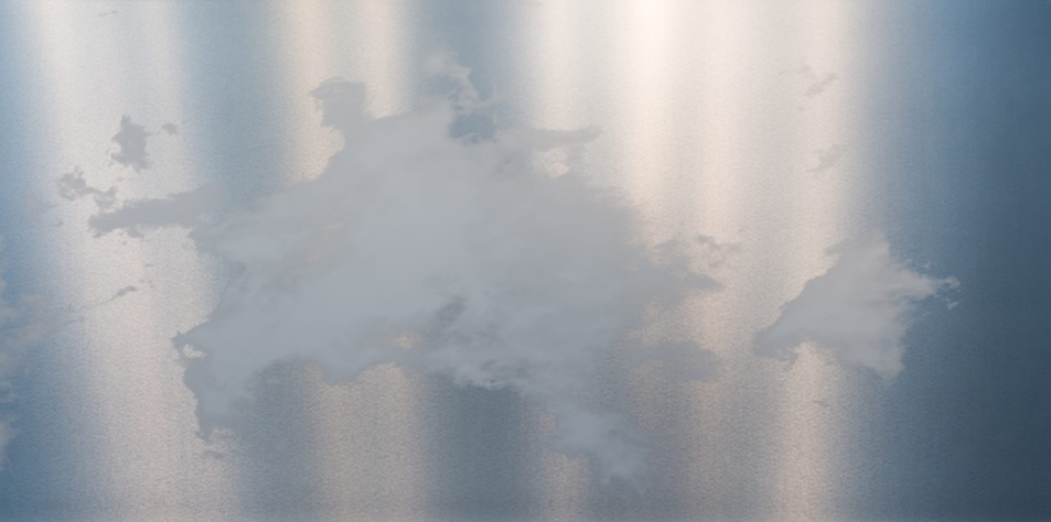 BRINTZ GALLERY_MIYA ANDO_Kumo (Cloud) February 3_2020_48x96 inches_Unique Art