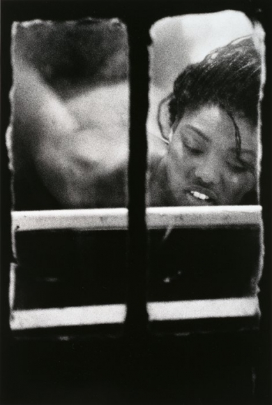 Woman in window by Merry Alpern