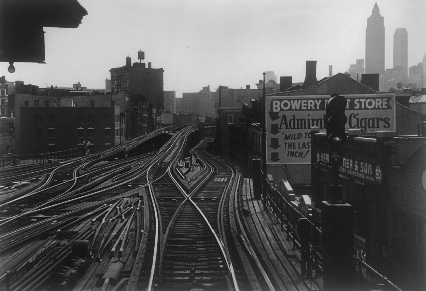 Train tracks by Vivian Cherry