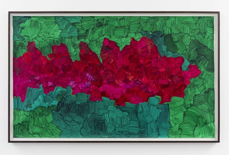 Koo Jeong A. Miraculous Efficacy, 2013. Watercolour on paper, 247.8 x 150.5 cm (unframed). Courtesy of the artist & PKM Gallery.