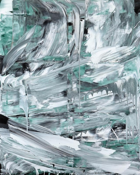 Sihn Min Joo. Uncertain Emptiness 13029, 2013. Acrylic on canvas, 162 x 130 cm. Courtesy of the artist and PKM Gallery.