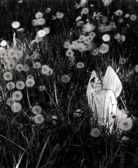 Hernan Bas. Untitled 13, from the series 'A bunch of fairies,' 2011. Gelatin silver print, 12 x 9.6 cm (image) 37 x 29.5 cm (framed). Courtesy of the artist & PKM Trinity Gallery.