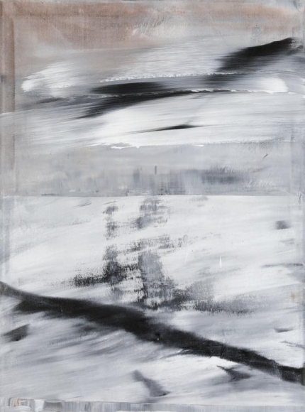 Shin Minjoo. Uncertain Emptiness 15069, 2015. Acrylic on canvas, 130 x 97 cm. Courtesy of the artist & PKM Gallery.