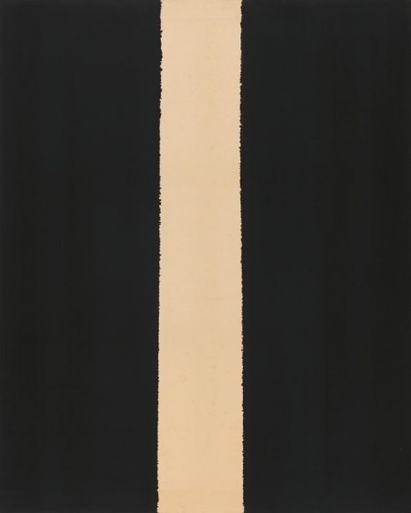 Yun Hyong-keun. Burnt Umber & Ultramarine, 1999. Oil on cotton, 162 x 130.5 cm. Courtesy PKM Gallery.