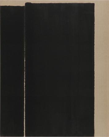 Yun Hyoung-keun. Burnt & Ultramarine, 1996. Oil on linen, 162.2 x 130.5 cm. Courtesy of Yun Seong-ryeol and PKM Gallery.