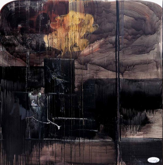 Hyunjhin Baik. Subtitle-N, 2007. Oil on canvas, 195 x 195 cm. Courtesy of the artist & PKM Gallery.