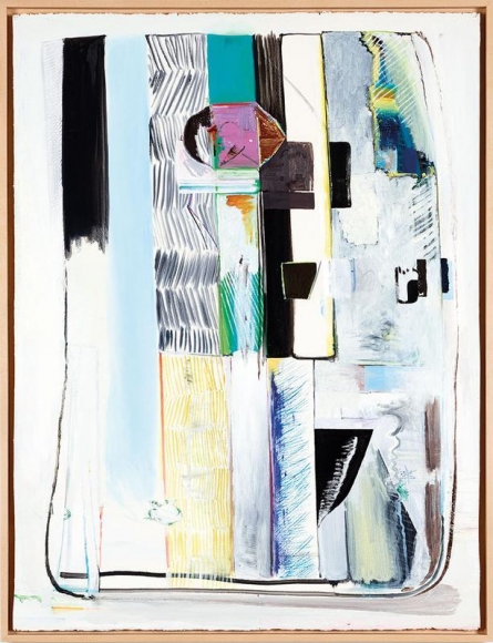 Hyunjin Bek. It's Yours, However It May Look, 2014-2015. Oil on oil paper, 136.3 x 104.8 cm. Courtesy of the artist & PKM Gallery.