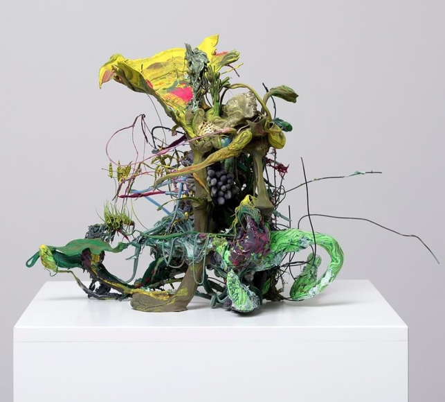 Ham Jin. Untitled 8_2015, 2015. Polymer clay, glue wire, aluminium foil, 30 x 24 x 30 cm. Courtesy of the artist and PKM Gallery.