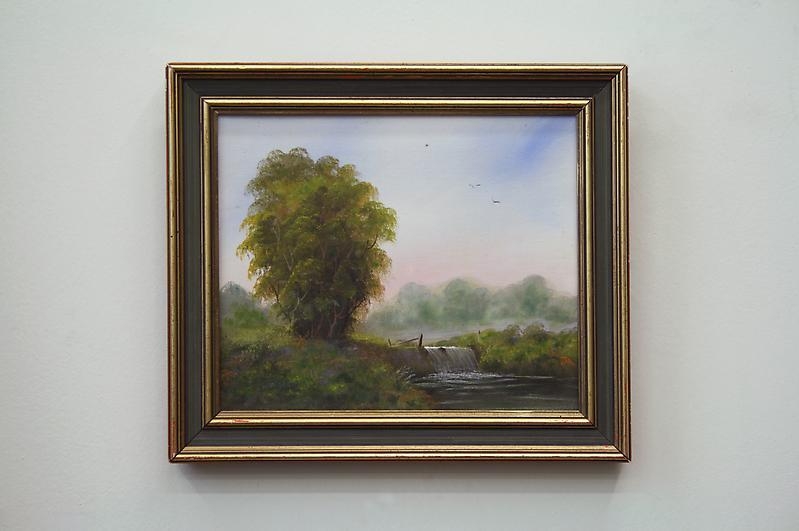 Wonwoo Lee, The day after boredom was born, 2013. Oil and acrylic on canvas, 32.3 x 37.4 cm. Courtesy of the artist & PKM Gallery