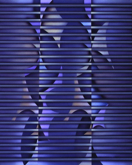 Kim Teaho. Form 83-5, Acrylic on canvas, 91x72.5cm. Courtesy of the artist & PKM Gallery.