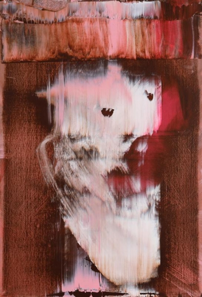 Shin Minjoo. Uncertain Emptiness Y18-11, 2018, Acrylic on canvas, 73 x 50 cm. Courtesy of the artist & PKM Gallery.