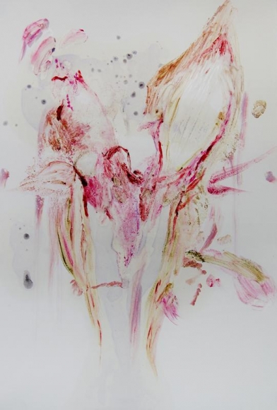 Ye-seul Choi. Untitled 1, 2010. Oil, gouache and acrylic on paper, 56.5 x 38 cm. Courtesy of the artist & PKM Gallery.